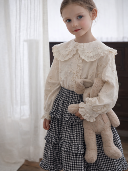 Blouse with a Skirt